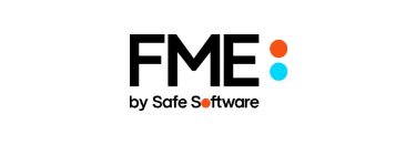 A minimalist graphic on a solid black background featuring three small, colored circles: one tiny orange dot toward the bottom center, and two larger dots stacked vertically near the right side, one orange on top and one cyan/light blue below it.